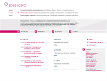 Tablet Screenshot of csfo.ch